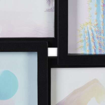 Artikelbild 4 für relaxdays Collage-Bilderrahmen schwarz 54,0 x 54,0 cm, 1 St., Artikelnummer 522084