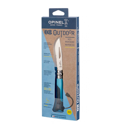 Artikelbild 2 für OPINEL Klappmesser No. 8 FLUO blau, 1 St., Artikelnummer 259261