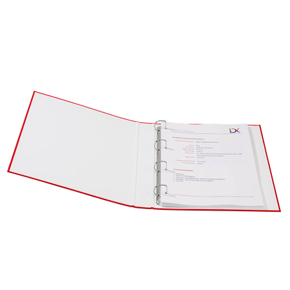 Artikelbild 4 für VELOFLEX Basic Ringbuch 4-Ringe rot 4,0 cm DIN A4, 1 St., Artikelnummer 408607