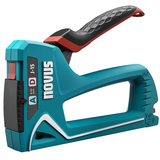 Artikelbild 1 für novus Handtacker J-15 türkis, weiß, 1 St., Artikelnummer 611539