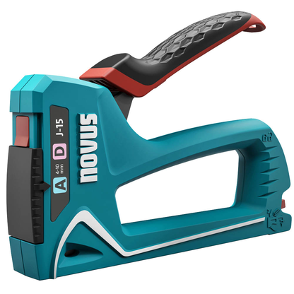 Artikelbild für novus Handtacker J-15 türkis, weiß, 1 St., Artikelnummer 611539