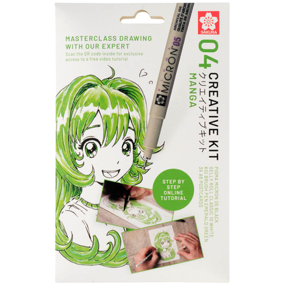 Artikelbild für Sakura Manga Malset schwarz, 1 Set, Artikelnummer 711547