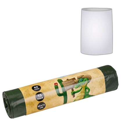 Artikelbild für dundee Müllbeutel 60,0 l schwarz 30,0 µm, 15 St., Artikelnummer 618159