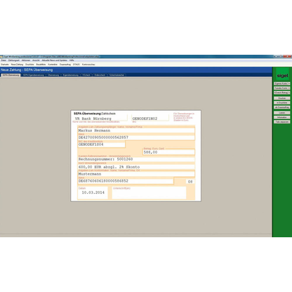 Artikelbild 7 für SIGEL WinBanking Software Vollversion (CD), Artikelnummer 810176