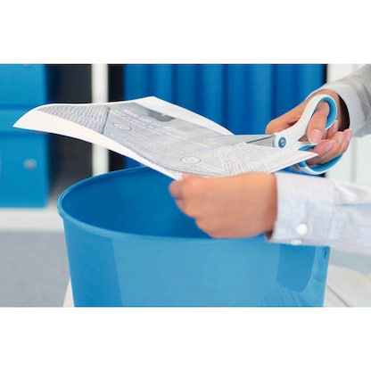 Artikelbild 2 für LEITZ Papierschere WOW Titan blau-metallic 20,5 cm, Artikelnummer 123354