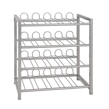 Artikelbild für HAKU Möbel Weinregal silber 54,0 x 31,0 x 60,0 cm, 1 St., Artikelnummer 558128