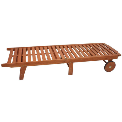 Artikelbild 3 für Garden Pleasure Sonnenliege PALM SPRINGS braun Holz, Artikelnummer 707663