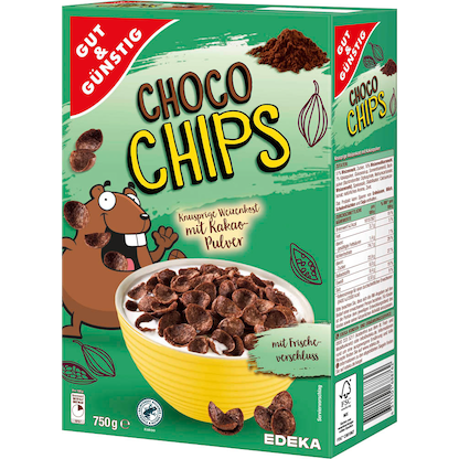 Artikelbild für GUT&GÜNSTIG Choco Chips 750,0 g, 1 St., Artikelnummer 263966