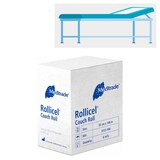 Artikelbild 1 für Meditrade® Ärztekrepp ROLLICEL® 2-lagig weiß 55,0 cm x 100,0 m, 6 Rollen, Artikelnummer 242189