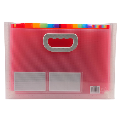 Artikelbild 4 für Exacompta Fächermappe Crystal 24 Fächer transparent, 1 St., Artikelnummer 680909