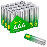 Artikelbild 1 für GP Batterien SUPER Alkali-Mangan Micro AAA 1,5 V, 24 St., Artikelnummer 975484