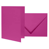 Artikelbild 1 für artoz Faltkarten mit Briefumschlägen Mosaic 943601-486 fuchsia DIN B6, 10 St., Artikelnummer 277493