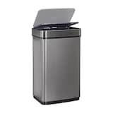 Artikelbild 1 für relaxdays Sensor Mülleimer 60,0 l grau, 1 St., Artikelnummer 519763
