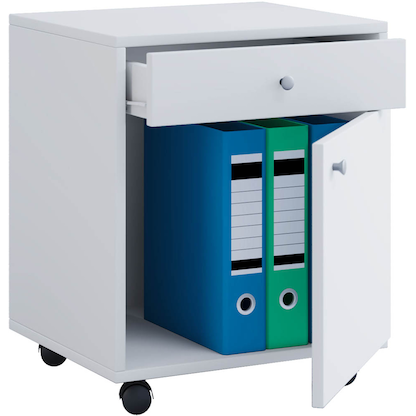 Artikelbild 4 für VCM my office Masola Rollcontainer weiß 1 Auszug 45,0 x 38,0 x 54,0 cm, Artikelnummer 848707