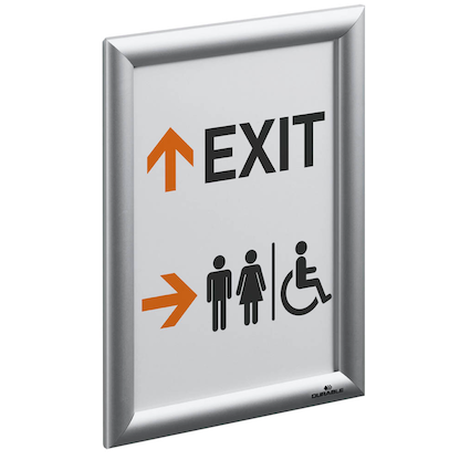 Artikelbild für DURABLE Klapprahmen silber 24,0 x 32,9 cm, 1 St., Artikelnummer 146609