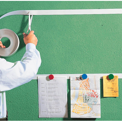 Artikelbild 2 für FRANKEN Magnetband weiß 35,0 mm x 25,0 m, 1 St., Artikelnummer 670046