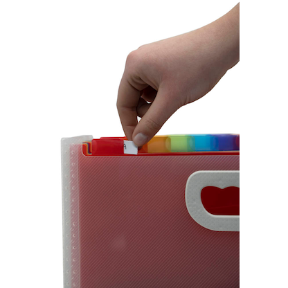 Artikelbild 6 für Exacompta Fächermappe Crystal 24 Fächer transparent, 1 St., Artikelnummer 680909