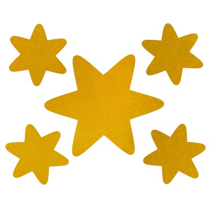 Artikelbild 3 für AVERY Zweckform Aufkleber Stern, gold, 150 Etiketten, Artikelnummer 723797