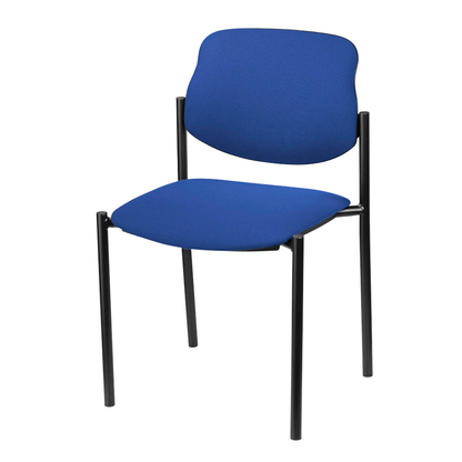 Artikelbild 4 für Nowy Styl Besucherstühle Styl STYL BLACK C 6 4ER blau Stoff, 4 St., Artikelnummer 260366
