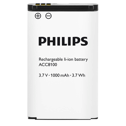 Artikelbild für PHILIPS Akku für Diktiergeräte ACC8100 Li-Ion 1.000 mAh, Artikelnummer 770586