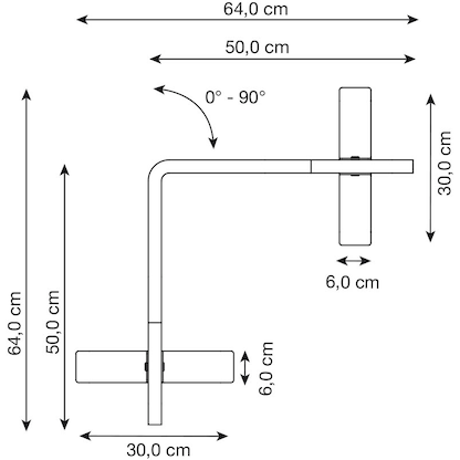 Artikelbild 3 für HAMMERBACHER Akustik-Trennwand, grau 50,0 x 180,0 cm, 1 St., Artikelnummer 778702