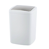 Artikelbild 1 für WENKO Barcelona Mülleimer 8,5 l weiß, 1 St., Artikelnummer 805752