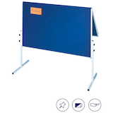 Artikelbild 1 für FRANKEN Moderationswand X-tra!Line 120,0 x 150,0 cm blau, Artikelnummer 510097