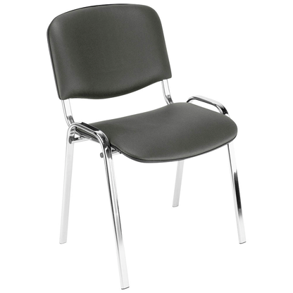 Artikelbild 3 für Nowy Styl Besucherstühle Iso anthrazit Kunstleder, 4 St., Artikelnummer 470839