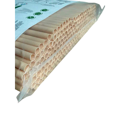 Artikelbild 8 für 200 pandoo Strohhalme braun, Artikelnummer 813317