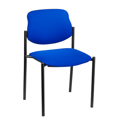 Artikelbild 2 für Nowy Styl Besucherstühle Styl STYL BLACK C 6 4ER blau Stoff, 4 St., Artikelnummer 260366