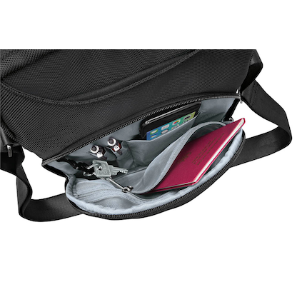 Artikelbild 4 für WEDO Umhängetasche Business Kunstfaser schwarz 595601, Artikelnummer 514404