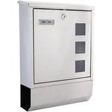 Artikelbild 1 für ROTTNER Briefkasten Corto Inox T06194 silber, Artikelnummer 830606