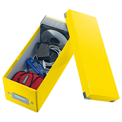 Artikelbild 2 für LEITZ CD-/DVD-Box Click & Store gelb, 1 St., Artikelnummer 916799