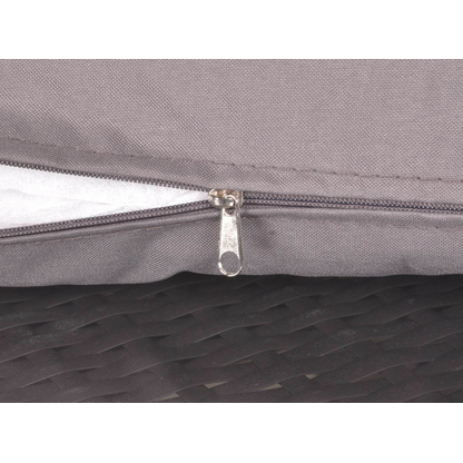 Artikelbild 6 für Garden Pleasure Loungegruppe SANSIBAR grau, silber Kunststoff, Metall, 18-teilig, Artikelnummer 897746