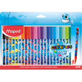 Artikelbild 1 für maped Ocean Life Filzstifte farbsortiert, 24 St., Artikelnummer 967202
