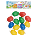 Artikelbild 1 für Plastik-Figur bunt Eier Ø 6,0 cm, 12 St., Artikelnummer 252856