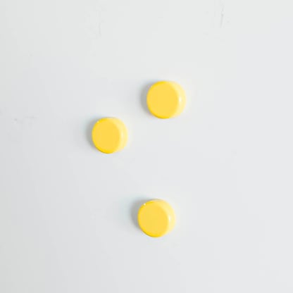 Artikelbild 6 für ALLboards Magnet gelb, Kunststoff Ø 2,0 x 0,6 cm, 10 St., Artikelnummer 502977