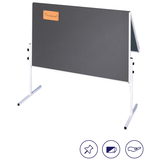 Artikelbild 1 für FRANKEN Moderationswand X-tra!Line 120,0 x 150,0 cm grau, Artikelnummer 509959