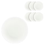 Artikelbild 1 für BAUSCHER Teller SMART CRUST coup weiß Ø 28,0 cm, 6 St., Artikelnummer 819977