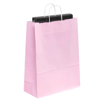 Artikelbild für VP Papier-Tragetaschen Toptwist pink 32,0 x 42,0 cm, 50 St., Artikelnummer 229658