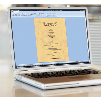 Artikelbild 2 für SIGEL Motivpapier sandbraun DIN A4 200 g/qm 50 Blatt, Artikelnummer 649689