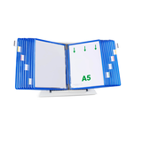 Artikelbild 1 für tarifold Sichttafelsystem 435201 DIN A5 blau mit 20 St. Sichttafeln, 1 St., Artikelnummer 705588