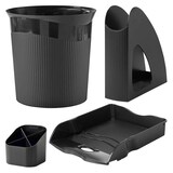 Artikelbild 1 für HAN Schreibtischset Re-LOOP schwarz, Artikelnummer 445563