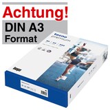 Artikelbild 1 für tecno Kopierpapier premium DIN A3 80 g/qm 500 Blatt, Artikelnummer 537001