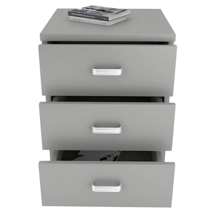 Artikelbild 4 für VCM my office Tobila Rollcontainer grau 3 Auszüge 45,0 x 44,0 x 58,0 cm, Artikelnummer 848982