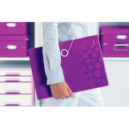 Artikelbild 7 für LEITZ Fächermappe WOW 4589 6 Fächer violett, 1 St., Artikelnummer 401176