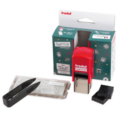 Artikelbild für trodat switch Motivstempel Weihnachten 2 x 2 cm, 1 St., Artikelnummer 587697