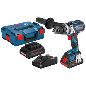 AKTION: BOSCH Professional GSB 18V-110 C Akku-Schlagbohrschrauber-Set 18,0 V, mit 2 Akkus mit Prämie nach Registrierung