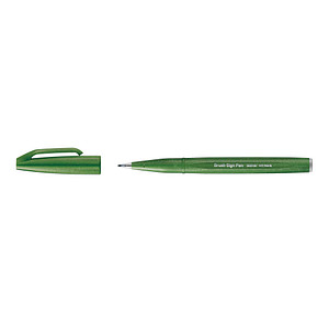 Pentel SES15C-A Brush-Pen grün, 1 St.
