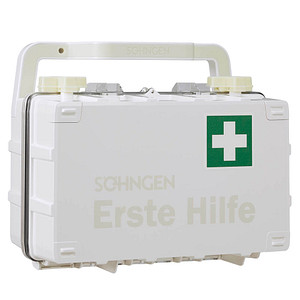 SÖHNGEN Erste-Hilfe-Koffer DYNAMIC-GLOW S Standard DIN 13157 weiß